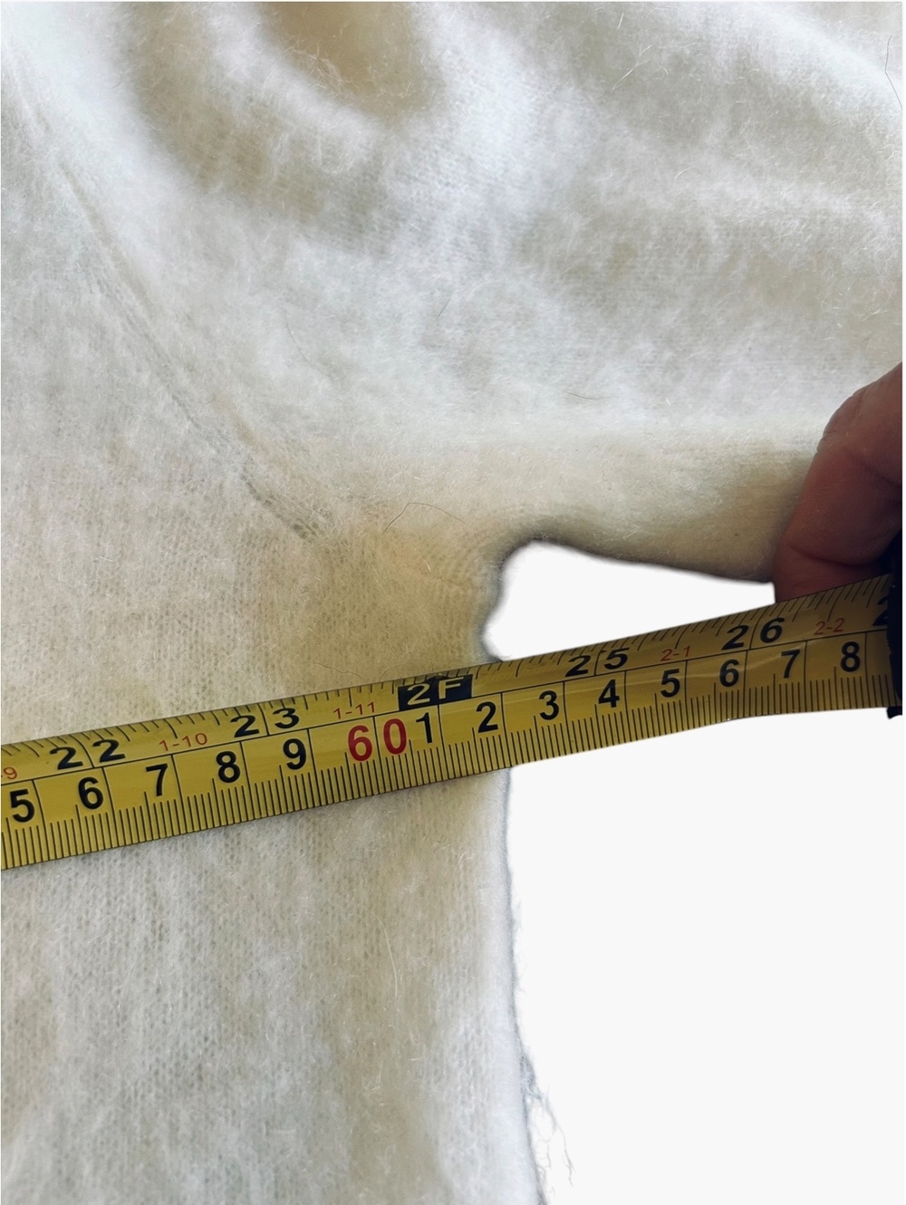 LILYSILK Hestia 100% Brushed Cashmere Cardigan Ivory Cream Women’s L - Picture 10 of 11
